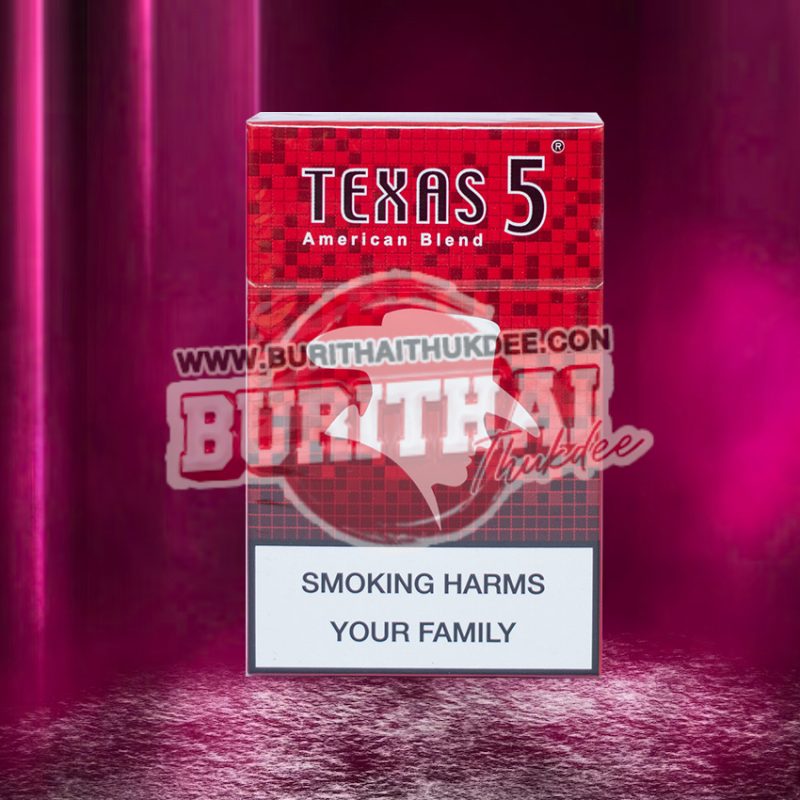 บุหรี่ texas 5 แดง